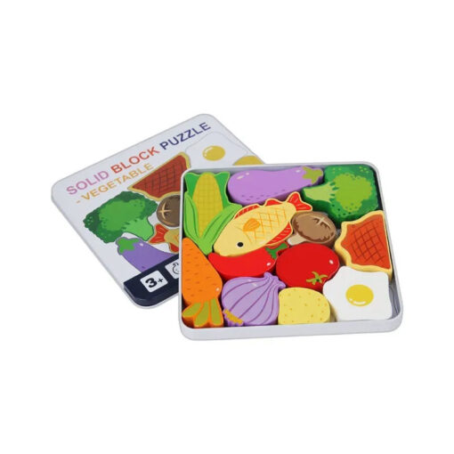 Wooden Animal Number Puzzle