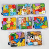 Wooden Animal Number Puzzle