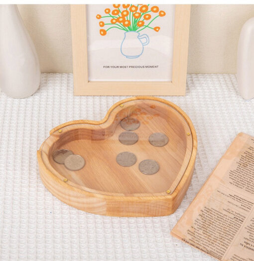 Creative Wooden Jewelry Jar