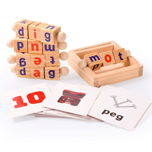 Alphabet Spelling Block Game