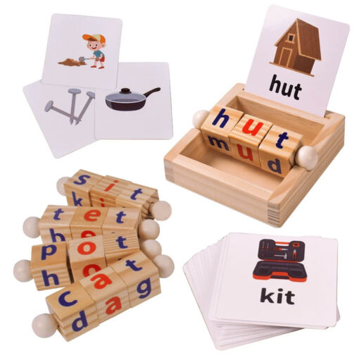 Alphabet Spelling Block Game